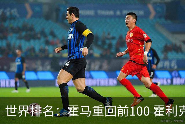 世界排名：霍马重回前100 霍利克夺冠进前150